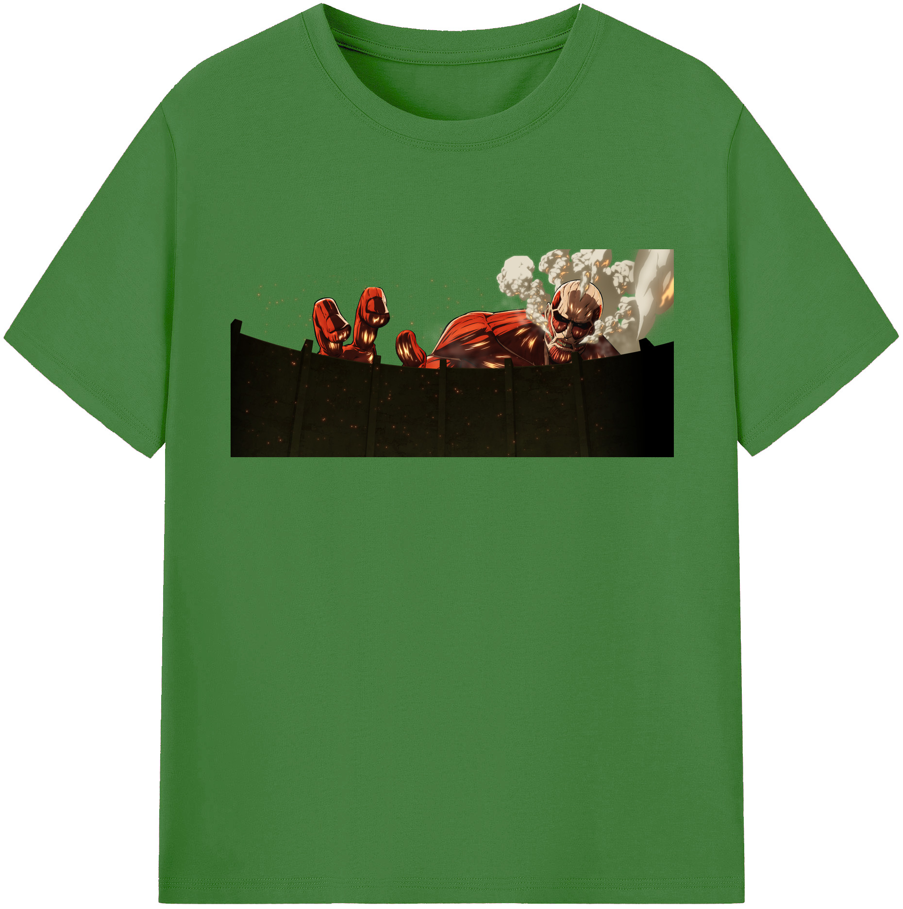 （画像用） 進撃の巨人 Attack on Titan レディースカジュアルプリントTシャツ（綿100％）